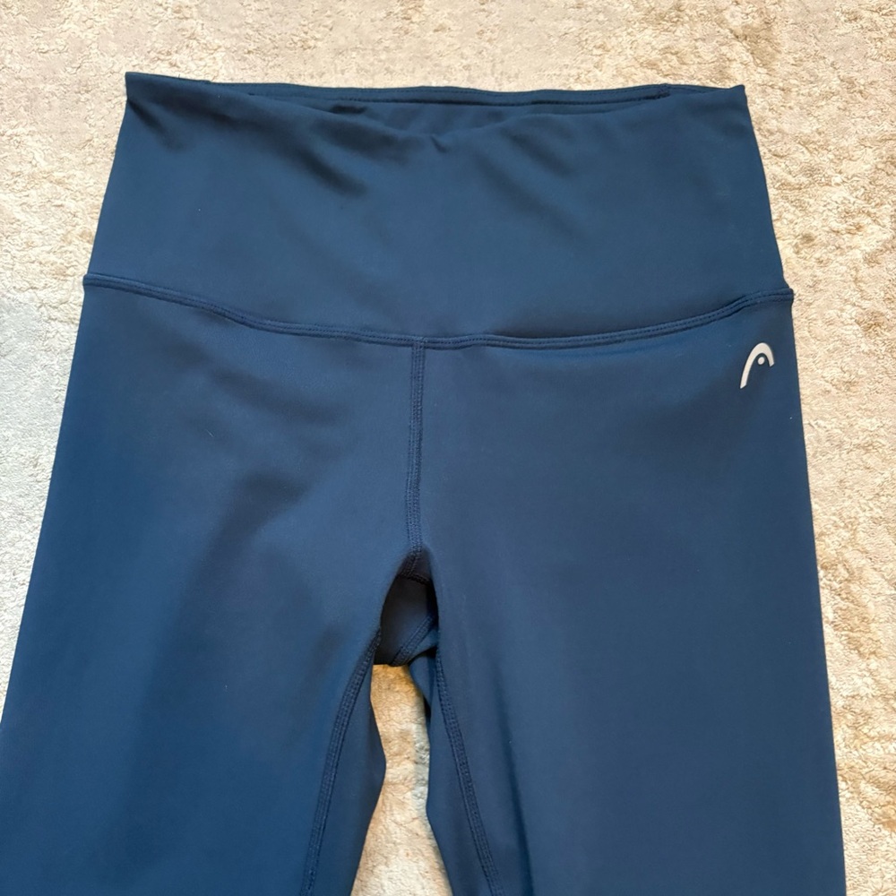 Head Blue High Waisted Active Sport Leggings With Mesh Panels Size Small - Picture 4 of 9
